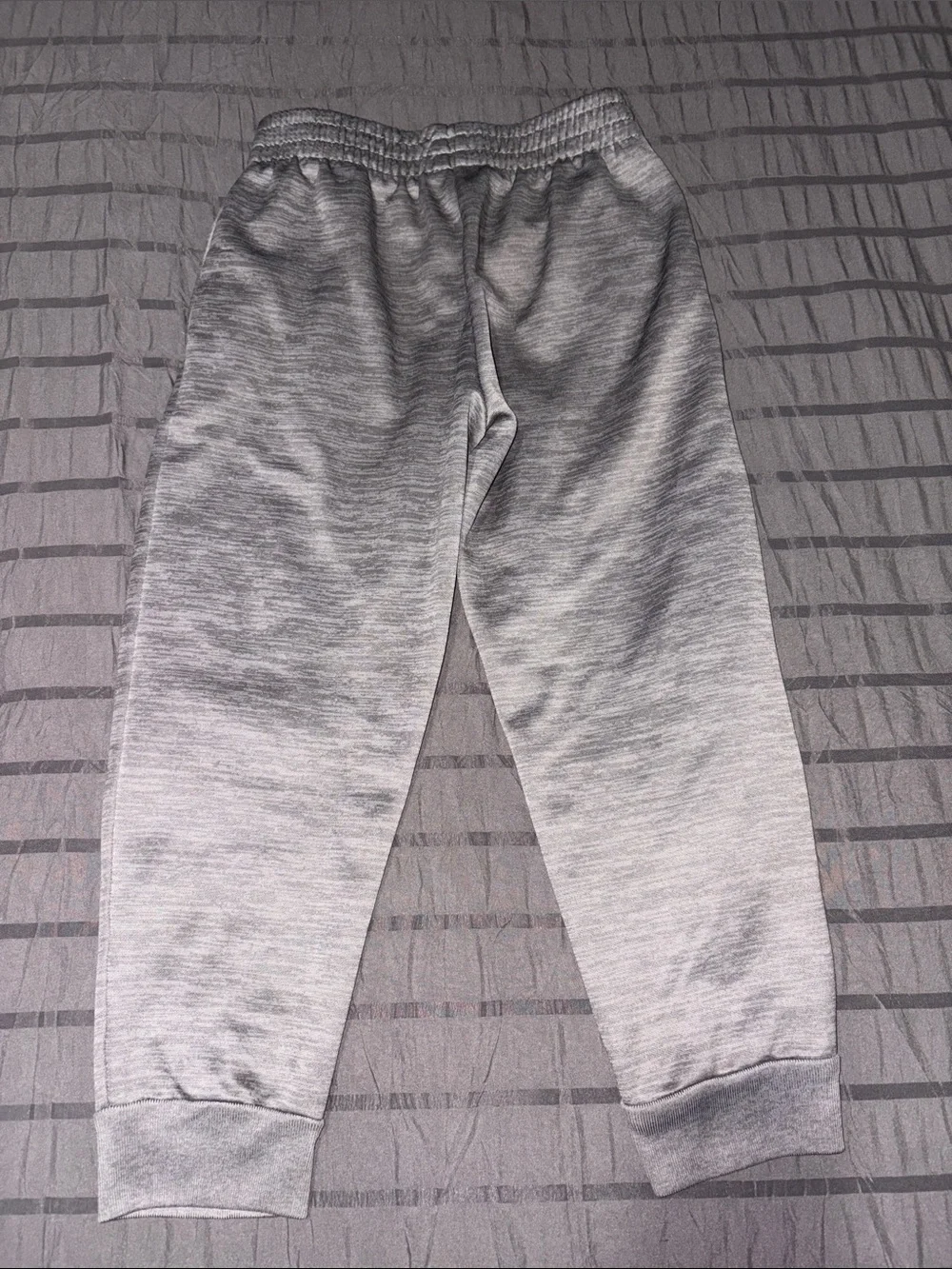 Champion Kids Gray Heather Jogger Sweatpants with Logo